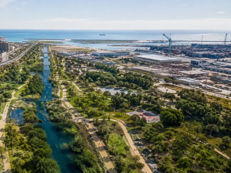 Valencia avanza en su pulmón verde de 100.000 m² para conectar con el mar