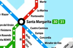 Propuesta de metro ficticio en A Coruña incluye paradas en Oleiros