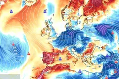 Un bloqueo escandinavo traerá cambios climáticos y tormentas a España