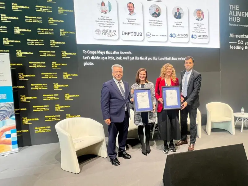 Ametller Origen se certifica como Desperdicio Alimentario Cero y Residuo Cero