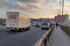 Accidente en el puente de A Pasaxe provoca retenciones hacia Oleiros en hora punta