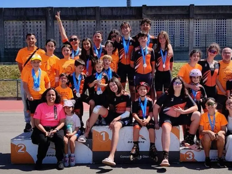 El FSV consigue 28 medallas en el Campeonato Gallego en Oleiros