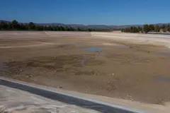 Filtraciones en el embalse de San Diego obstaculizan el trasvase de agua en el sureste español