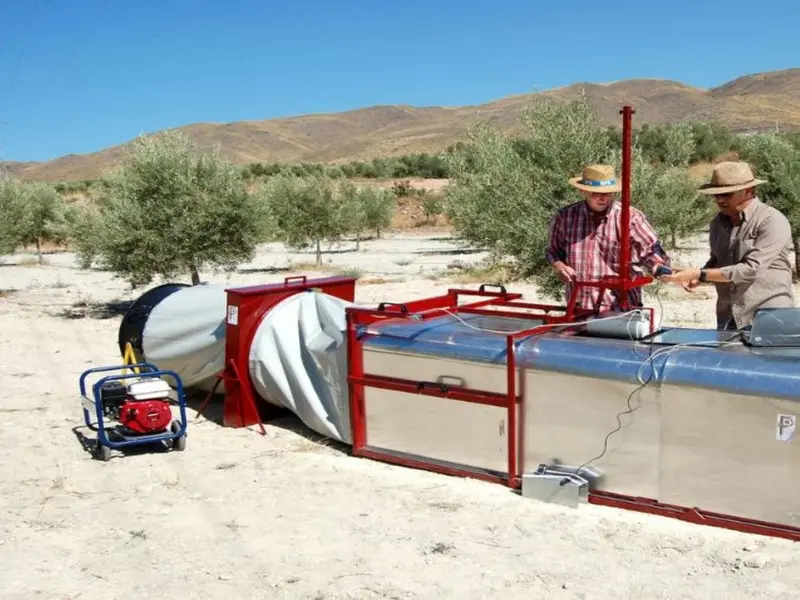 Innovadores túneles de viento portátiles para combatir la erosión agrícola